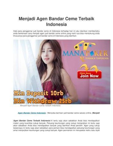 Bandar Dipercaya Terbaik Untuk Para Pemain Judi Online