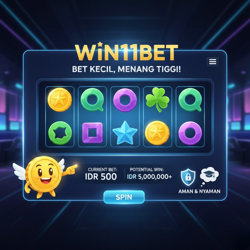 Slot online mudah menang bet kecil di Win11bet dengan tampilan profesional