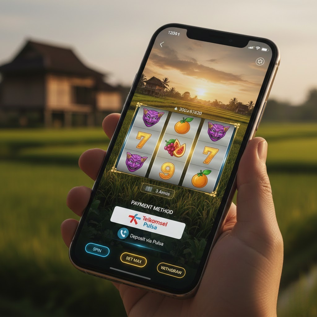 Slot online deposit pulsa Telkomsel Dewiku88 dengan tampilan game modern dan transaksi cepat